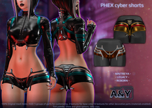 A&Y Phex Cyber Shorts - Gold