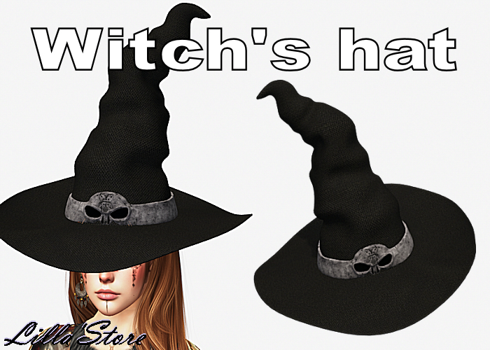 Witch's hat (resizer) *Lilla'Store*