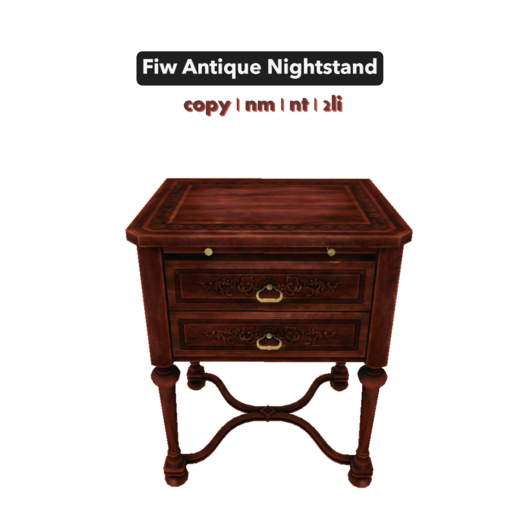 FiW Antique Nightstand