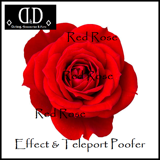 :::D&D::: Kawaii Red Rose Effect&TeleportPoofer