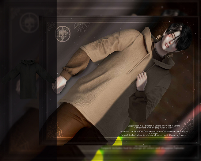 [EL]Sweter Big Black