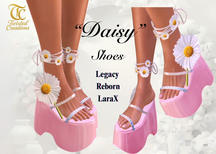 TC- Daisy Summer Pink Heels