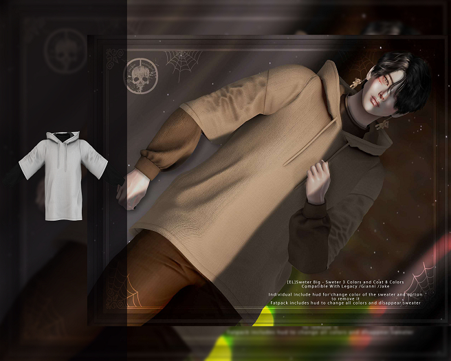 [EL]Sweter Big White