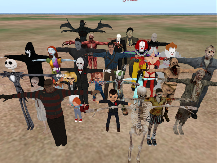 Halloween avatars pack fullperm full perm