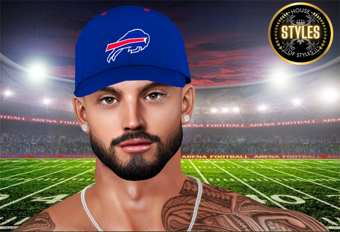 Buffalo Bills Baseball Cap (Blue)