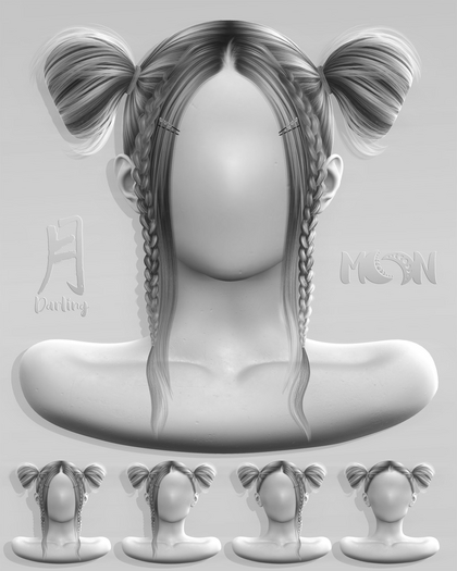 Moon. Hair // DEMO - Darling