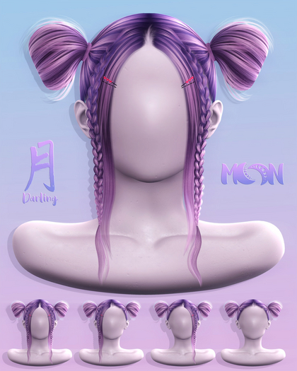 Moon. Hair // - FatPack - Darling