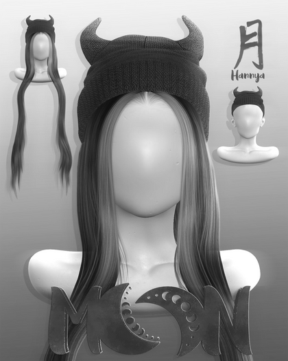 Moon. Hair // DEMO - Hannya