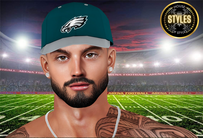Philadelphia Eagles  Baseball Cap (Green)