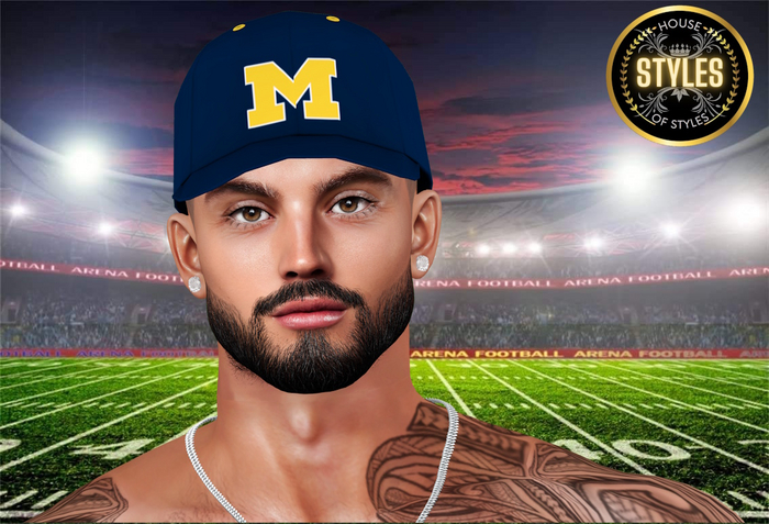 Michigan Wolverines Baseball Cap (Navy)