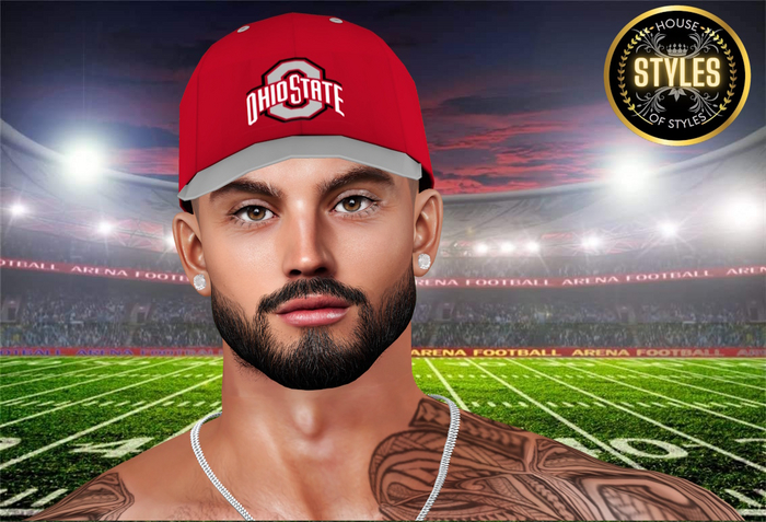 Ohio State Buckeyes Baseball Cap (Red)