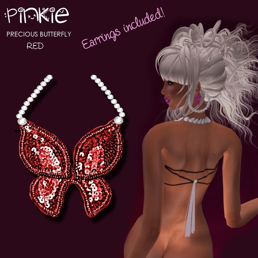 ::Pinkie::Precious Butterfly (Red)