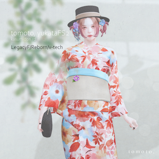 tomoto, yukataFS2 kasumidori rd