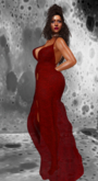 Valentines Moon Lace ~.~ Gown [Red Night] Reborn & Waifu
