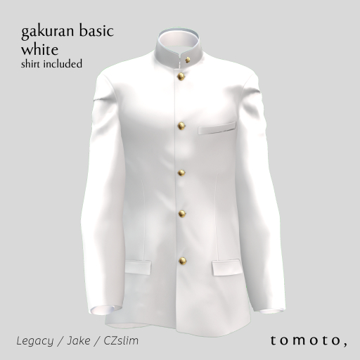 tomoto, gakuran basic wh