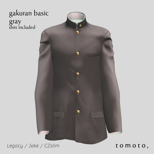 tomoto, gakuran basic gl