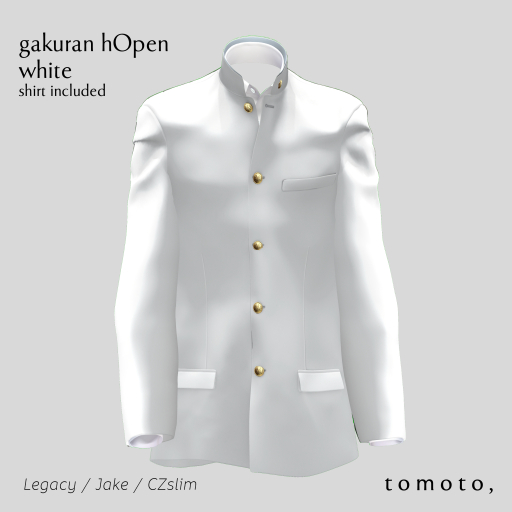 tomoto, gakuran hOpen wh
