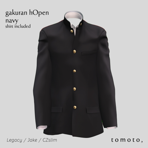 tomoto, gakuran hOpen nv