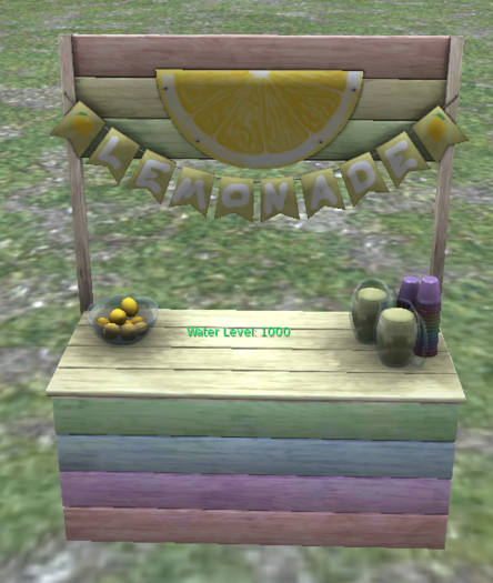 DFS GB#74 Water Barrel - Lemonade Stand