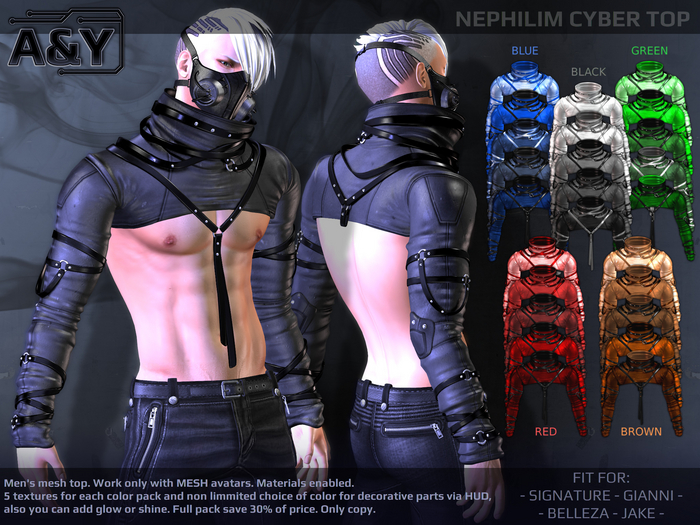 A&Y Nephilim Cyber Top - FullPack