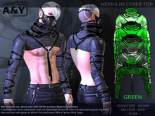 A&Y Nephilim Cyber Top - Green