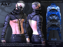 A&Y Nephilim Cyber Top - Blue