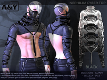 A&Y Nephilim Cyber Top - Black