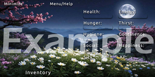 MyStory HUD Style Moonlit Blooms