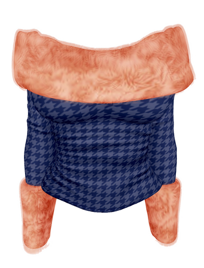 The Annex - Eloise Top - Navy