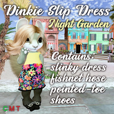 Dinkie Slip Dress Night Garden