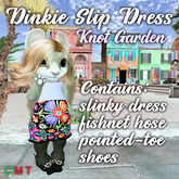 Dinkie Slip Dress Knot Garden