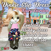 Dinkie Slip Dress Fairy Garden