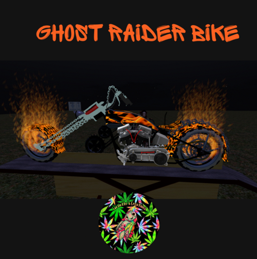 Ghost Rider Bike With Rez sound Boxed