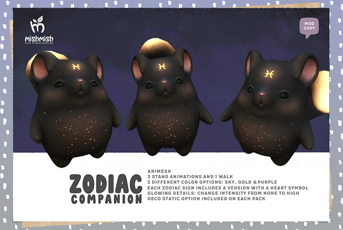 MishMish - Pisces Companion - Gold [Boxed]