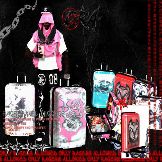 [ORA.] RAGE LUGGAGE [MEGAPACK]