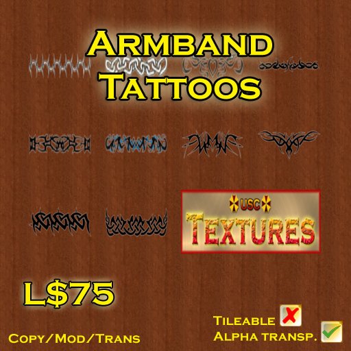 USC Textures - Armband Tattoos