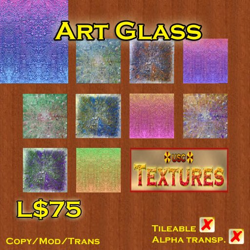 USC Textures - Art Glass
