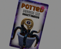 Potted: SAGITTARIUS Breedable Beautiful Karnivore Plant Seed