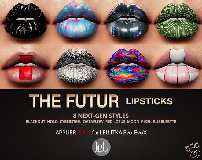 Mad' - The Futur Lipsticks [LeL evolution Applier]