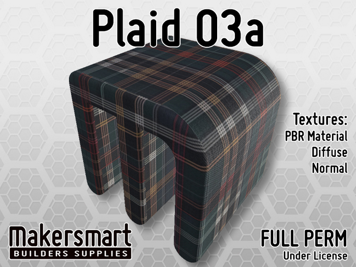 PBR Fabric Plaid 03a