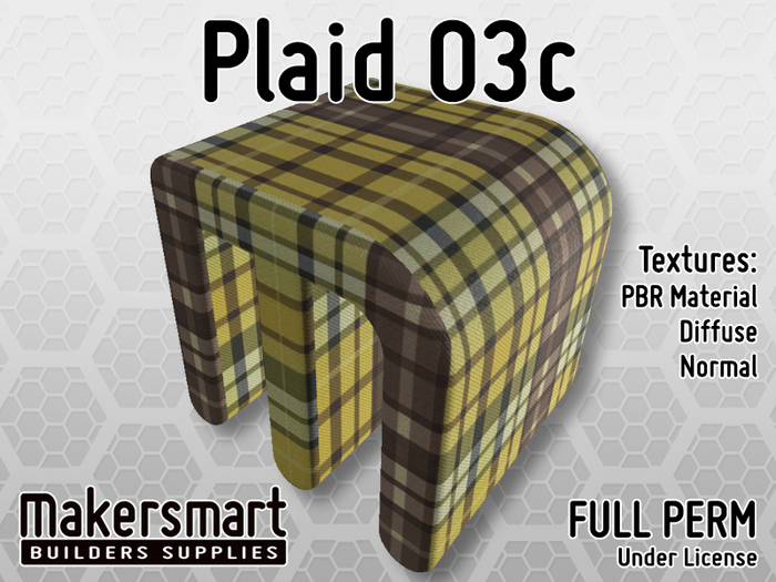 PBR Fabric Plaid 03c