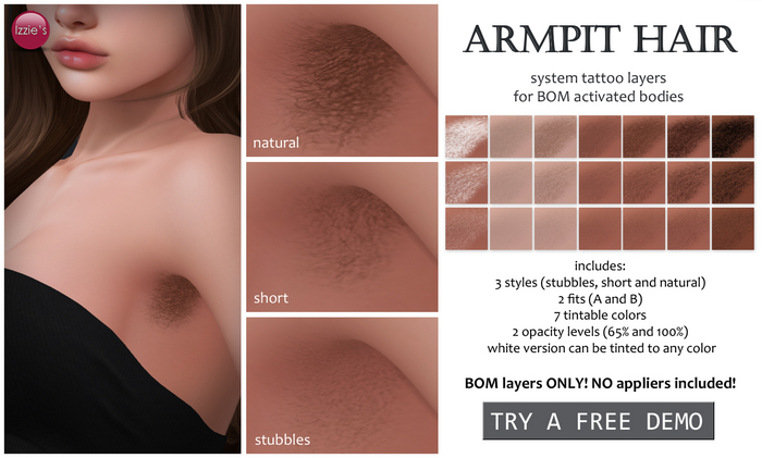Izzie's - Armpit Hair