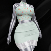 Yalin Fashion AMBER Blue Flower