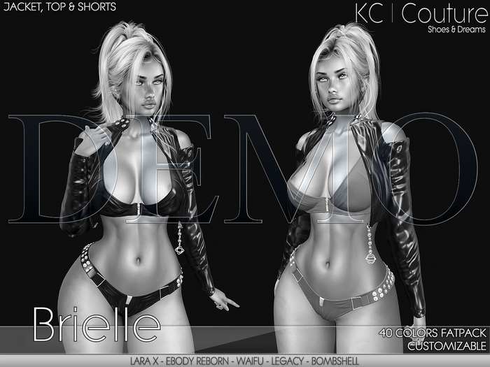 *DEMO* -KC- BRIELLE SET / 40 COLORS FATPACK