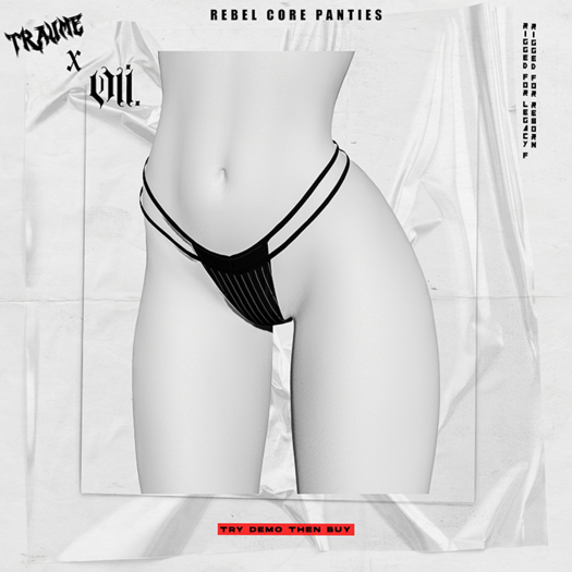 [Traume x OUI] RblCore Panties 01