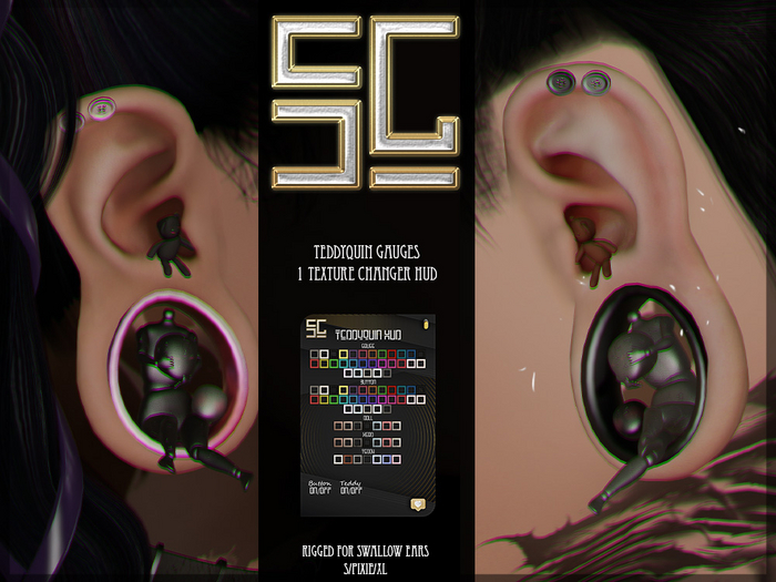 [SG] Teddyquin Gauges w/HUD Female