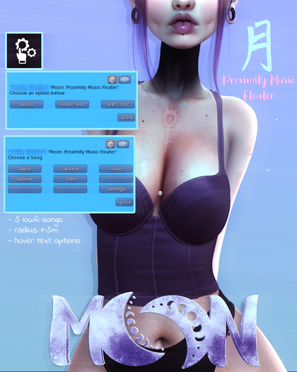 Moon. Proximity Music Floater