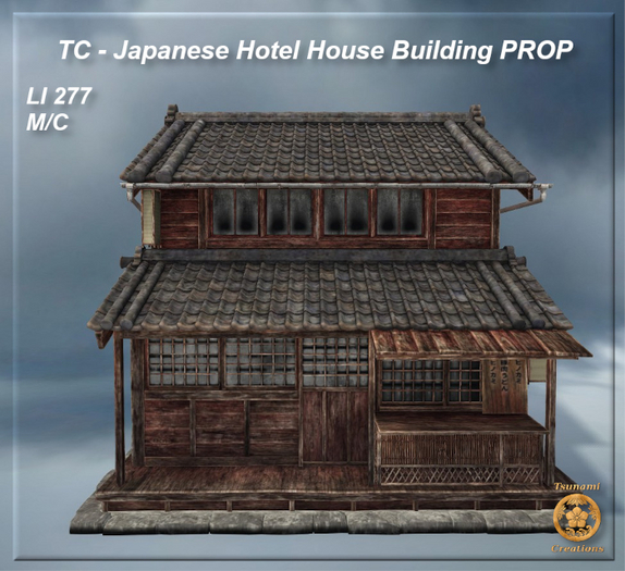 TC - Japanese Hotel House Building PROP