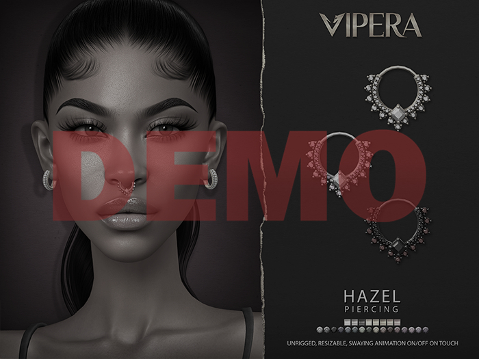 [VIPERA] DEMO Hazel Piercing