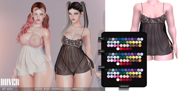 RUVER-Dress :: Kessy -FULL PACK